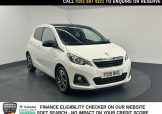 Used 2019 WHITE PEUGEOT 108 for sale in Manchester