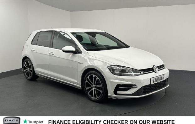 Used 2019 WHITE VOLKSWAGEN GOLF for sale in Manchester