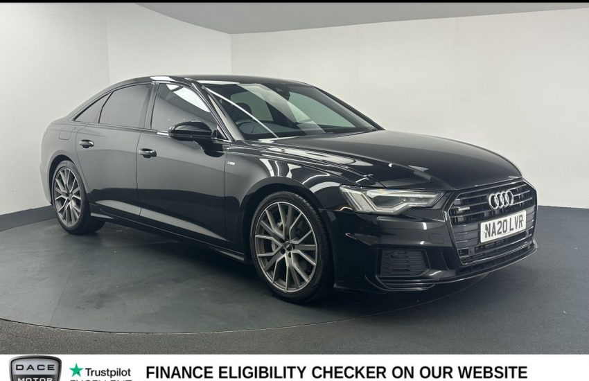 Used 2020 BLACK AUDI A6 SALOON for sale in Manchester