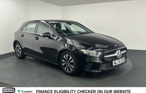 Used 2020 BLACK MERCEDES-BENZ A-CLASS for sale in Manchester