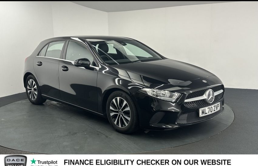 Used 2020 BLACK MERCEDES-BENZ A-CLASS for sale in Manchester
