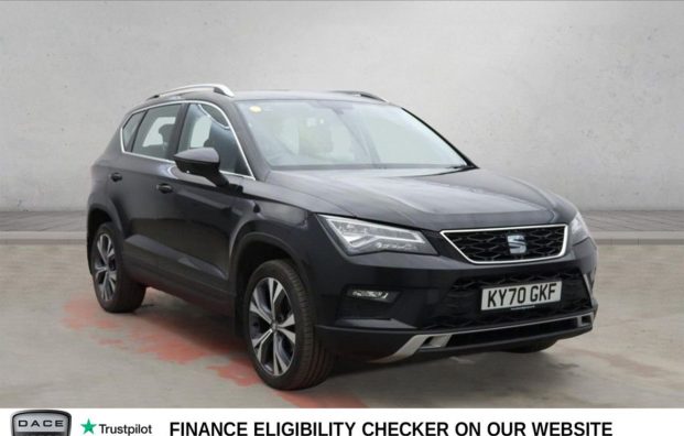 Used 2020 BLACK SEAT ATECA for sale in Manchester