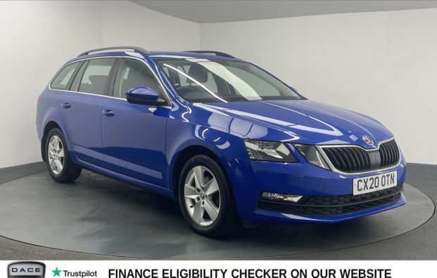 Used 2020 BLUE SKODA OCTAVIA for sale in Manchester