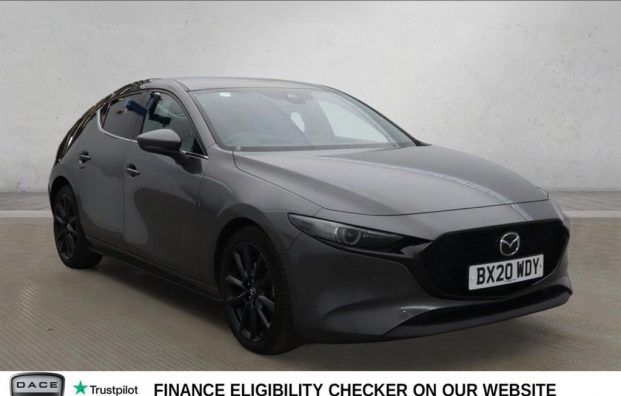 Used 2020 GREY MAZDA MAZDA3 for sale in Manchester