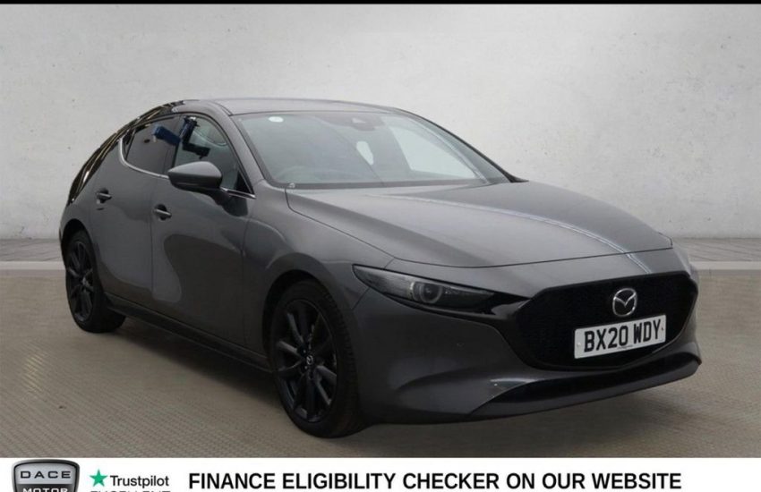 Used 2020 GREY MAZDA MAZDA3 for sale in Manchester