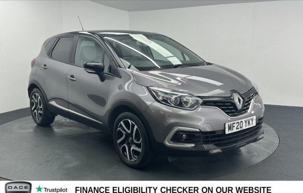 Used 2020 GREY RENAULT CAPTUR for sale in Manchester