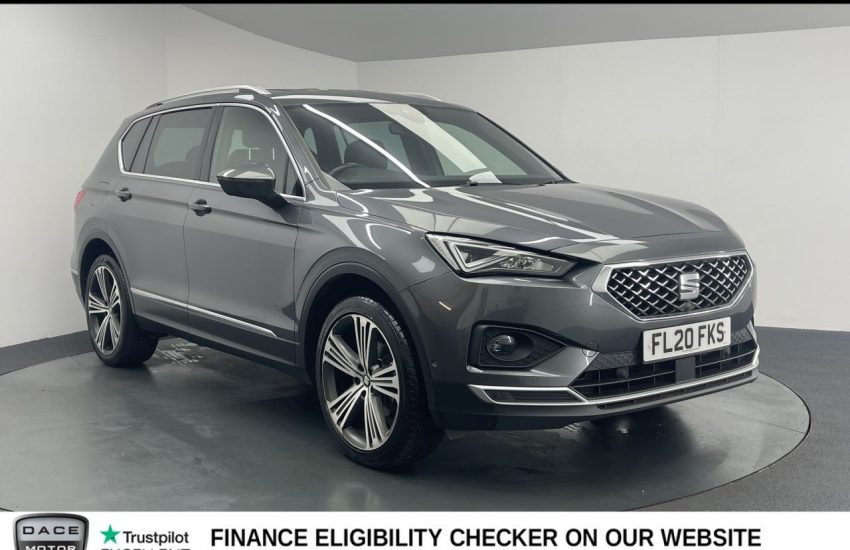 Used 2020 GREY SEAT TARRACO for sale in Manchester