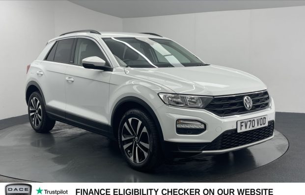 Used 2020 WHITE VOLKSWAGEN T-ROC for sale in Manchester