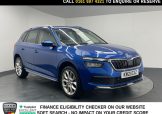 Used 2021 BLUE SKODA KAMIQ for sale in Manchester