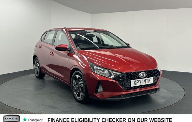 Used 2021 RED HYUNDAI I20 for sale in Manchester