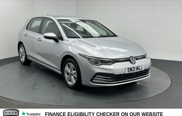 Used 2021 SILVER VOLKSWAGEN GOLF for sale in Manchester