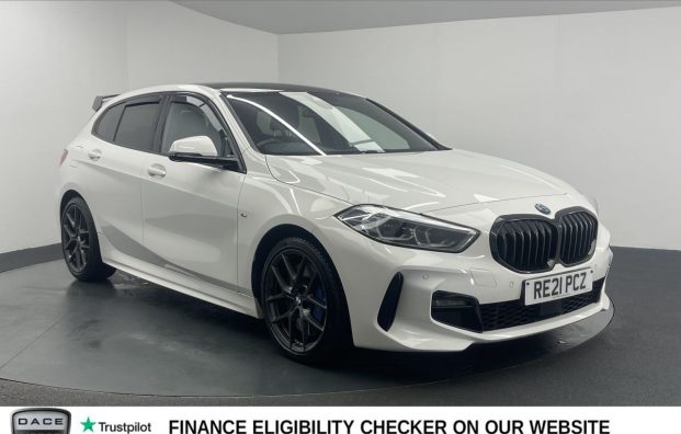 Used 2021 WHITE BMW 1 SERIES for sale in Manchester