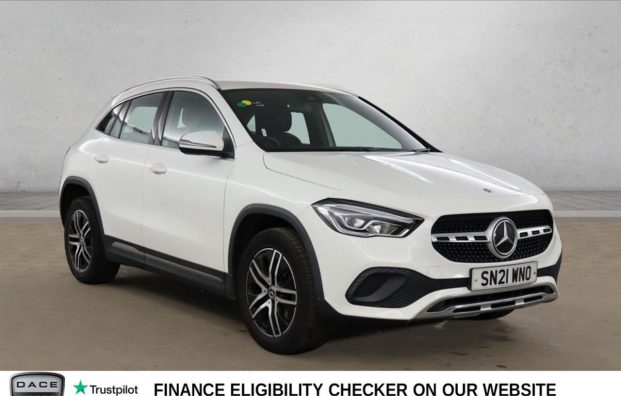 Used 2021 WHITE MERCEDES-BENZ GLA for sale in Manchester