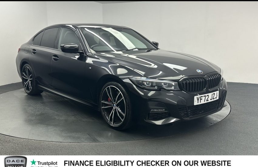 Used 2022 BLACK BMW 3 SERIES for sale in Manchester