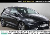 Used 2022 BLACK FORD FIESTA for sale in Manchester