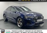 Used 2022 BLUE AUDI e-tron S for sale in Manchester