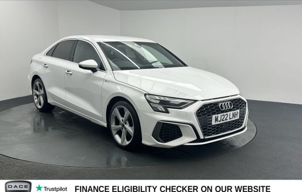 Used 2022 WHITE AUDI A3 for sale in Manchester