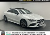 Used 2022 WHITE MERCEDES-BENZ CLA for sale in Manchester