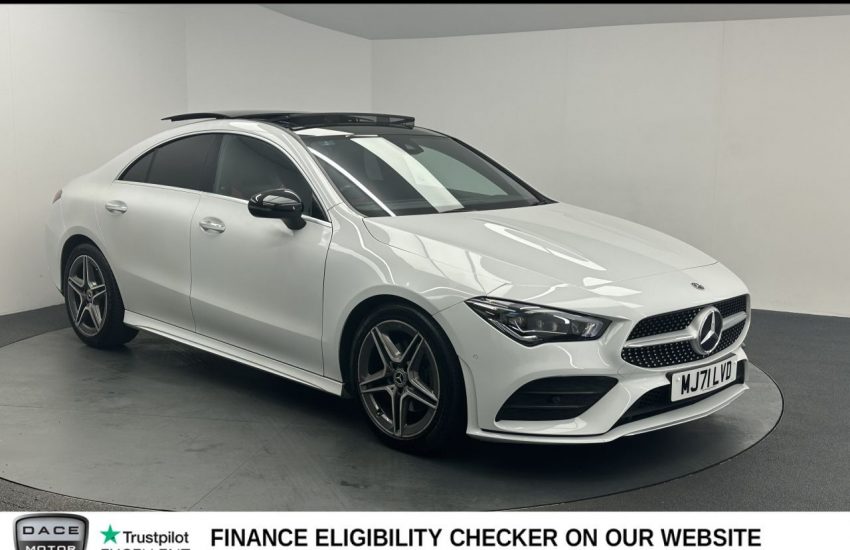 Used 2022 WHITE MERCEDES-BENZ CLA for sale in Manchester
