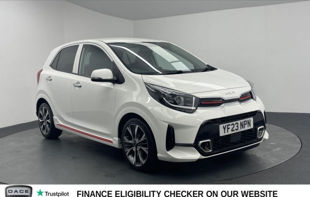 Used 2023 WHITE KIA PICANTO for sale in Manchester