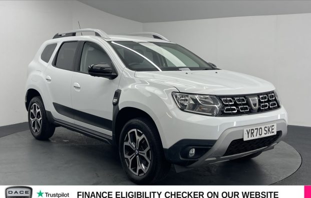 Used 2021 WHITE DACIA DUSTER for sale in Manchester